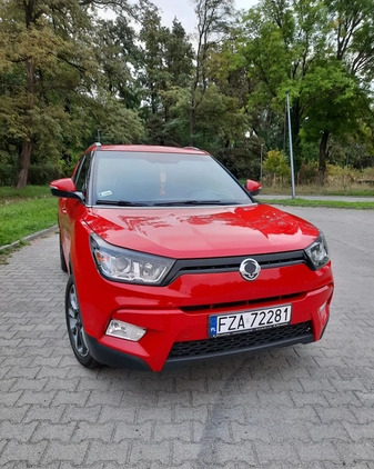 SsangYong Tivoli cena 37000 przebieg: 206000, rok produkcji 2016 z Lubsko małe 29